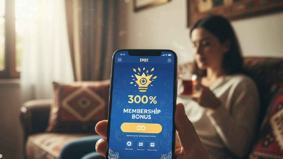 Mobil cihazlar üzerinden sunulan üyelik bonusları, kolay erişim sağlarken esneklik sunuyor.